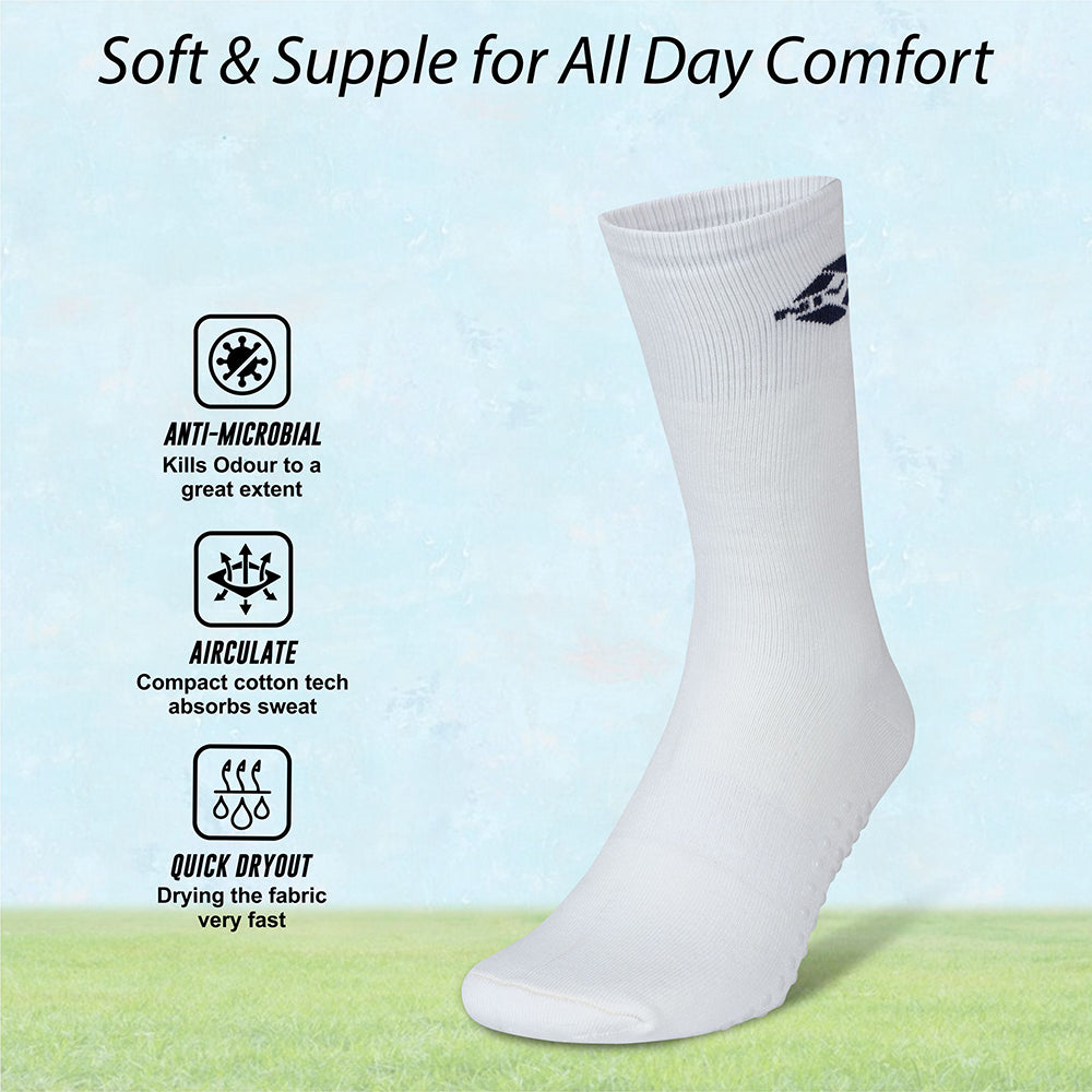 Nivia Cricket Bamboo Performance Socks Full Calf