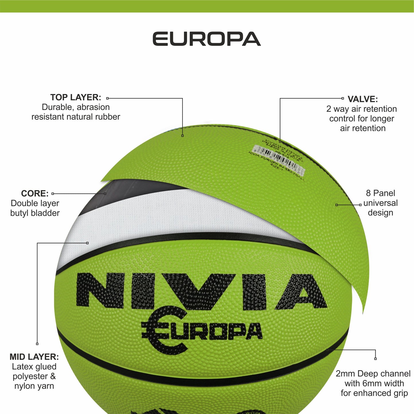 Europa Basketball Size 5