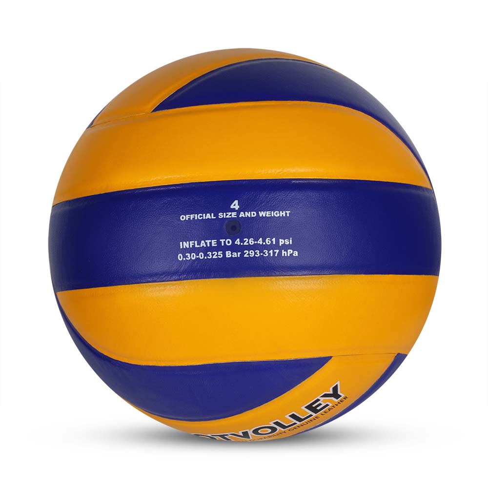 SPOTVOLLEY Match Volleyball, Genuine Leather, As per VFI Standard