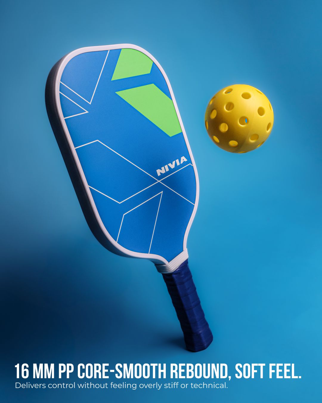 K-500 Pickleball Paddle - Blue