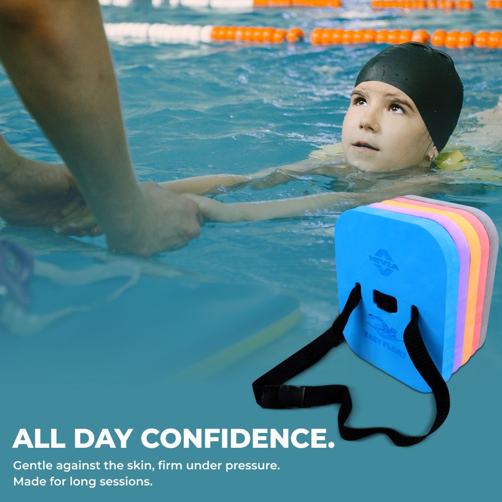Nivia Eazy Float, Training Equipment, Swimming Equipment For Kids/Adults - Multicolor