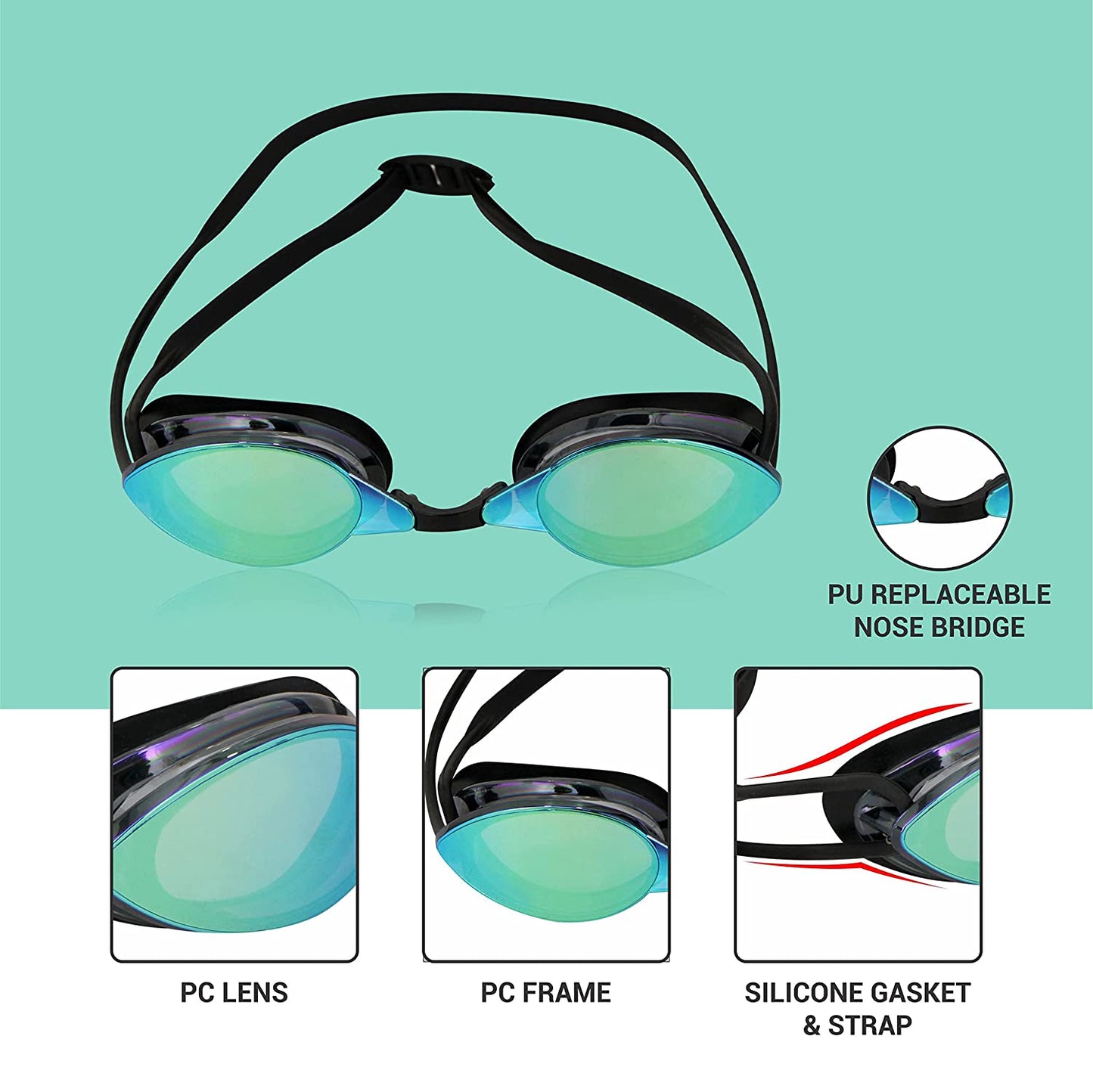 Pro-Speed Swimming Goggles
