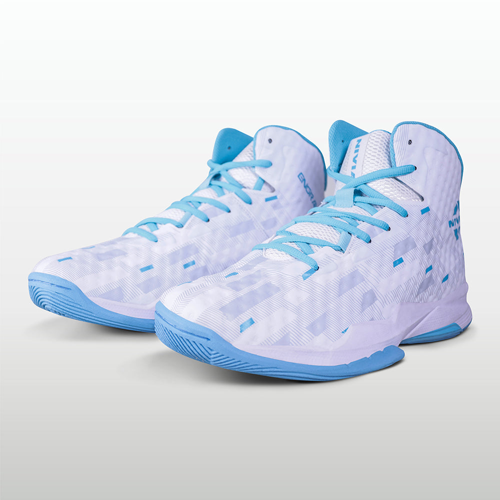 White / Sky Blue