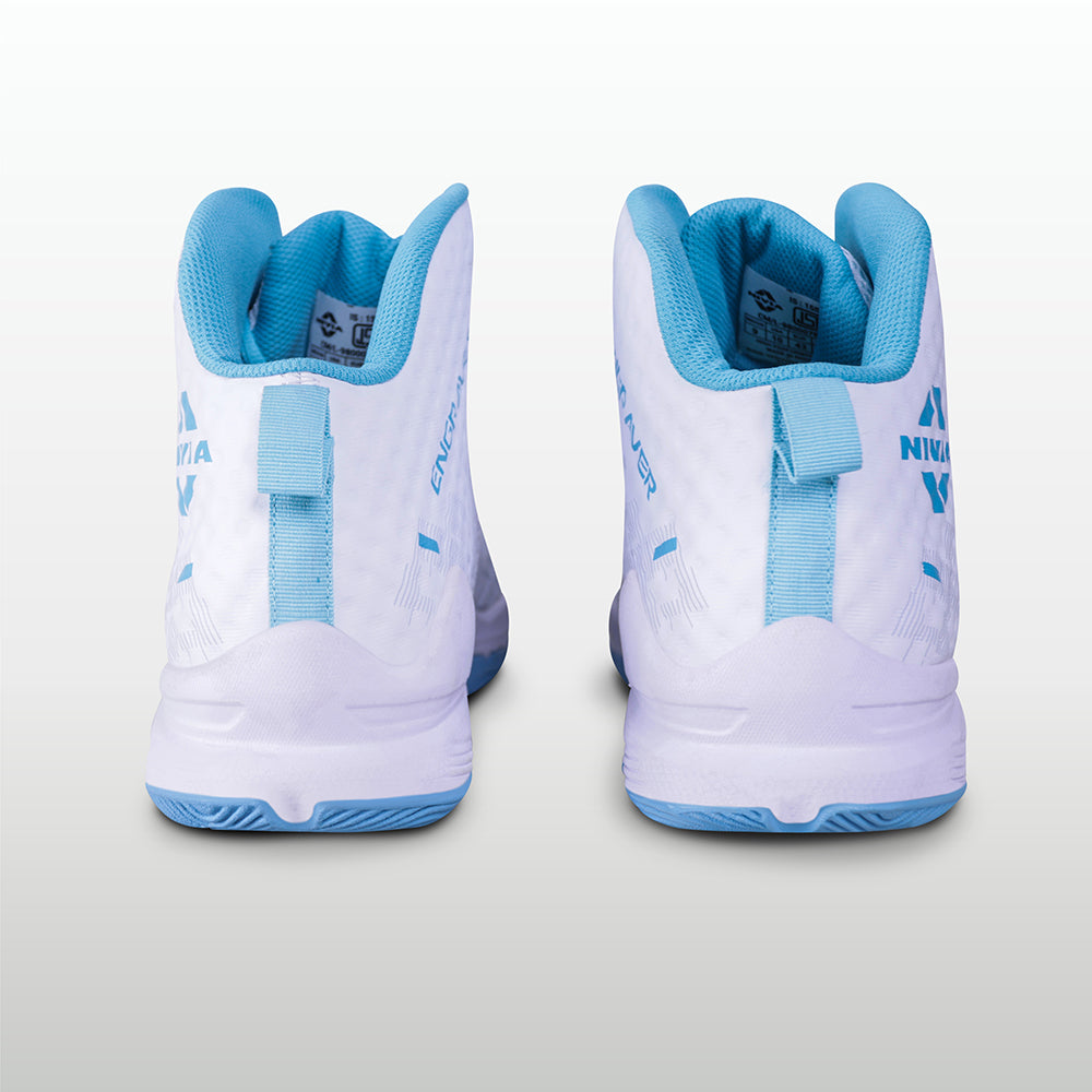 White / Sky Blue