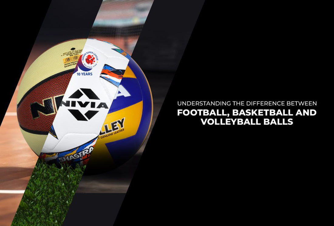 Difference Between Football, Basketball, and Volleyball Balls