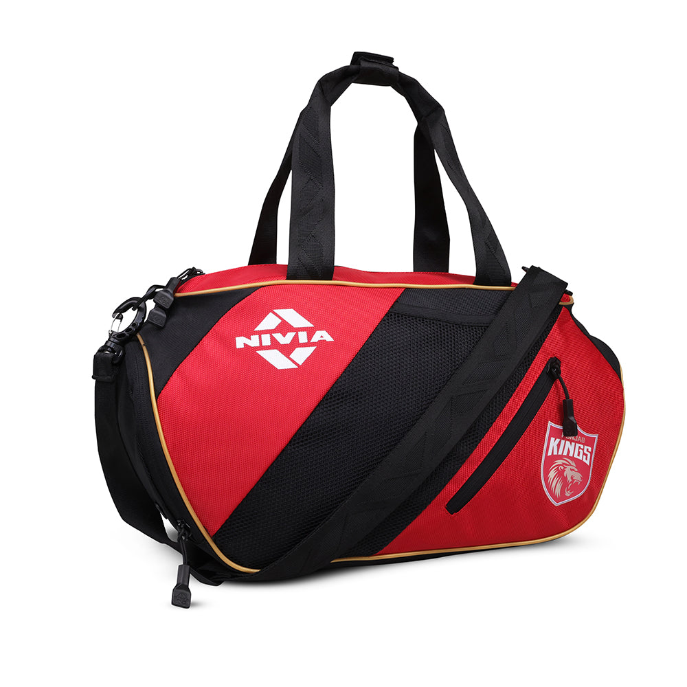 美品　希少REACH - DEDICATED TO NUJABES PUNJAB KINGS x NIVIA HIT 2.0 DUFFLE BAG