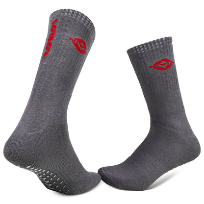 Court Bamboo Silicone Grip Socks