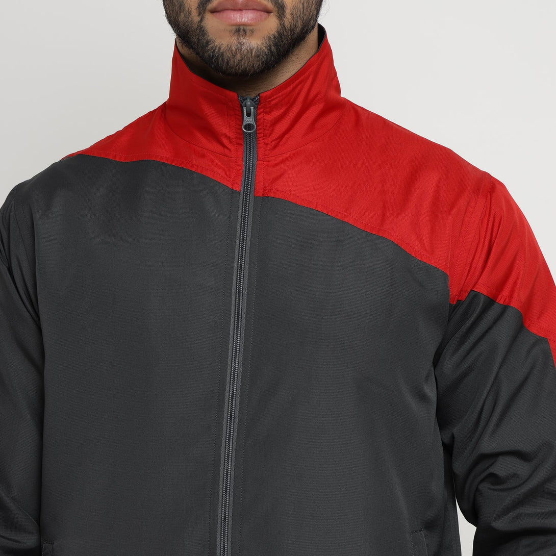 Grey/Red