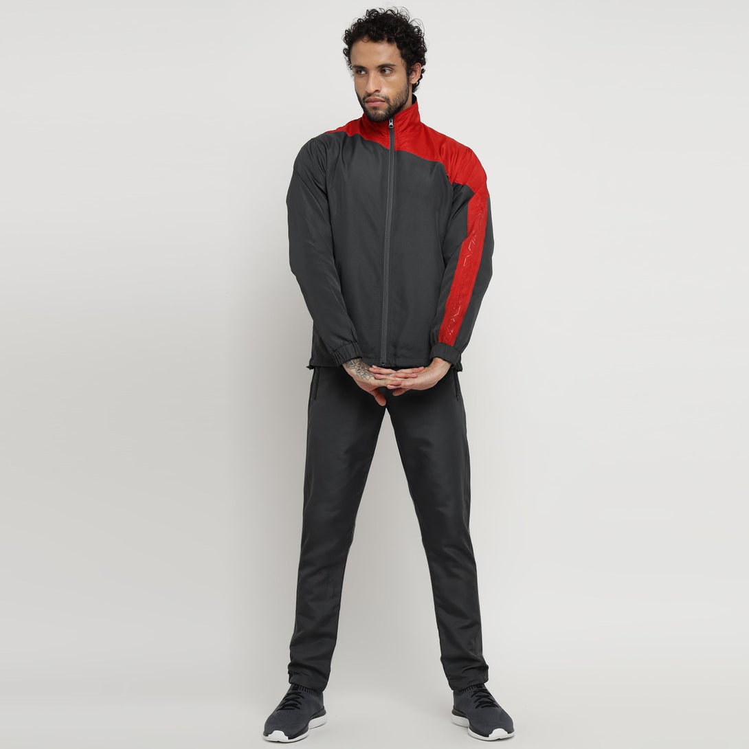 Grey/Red
