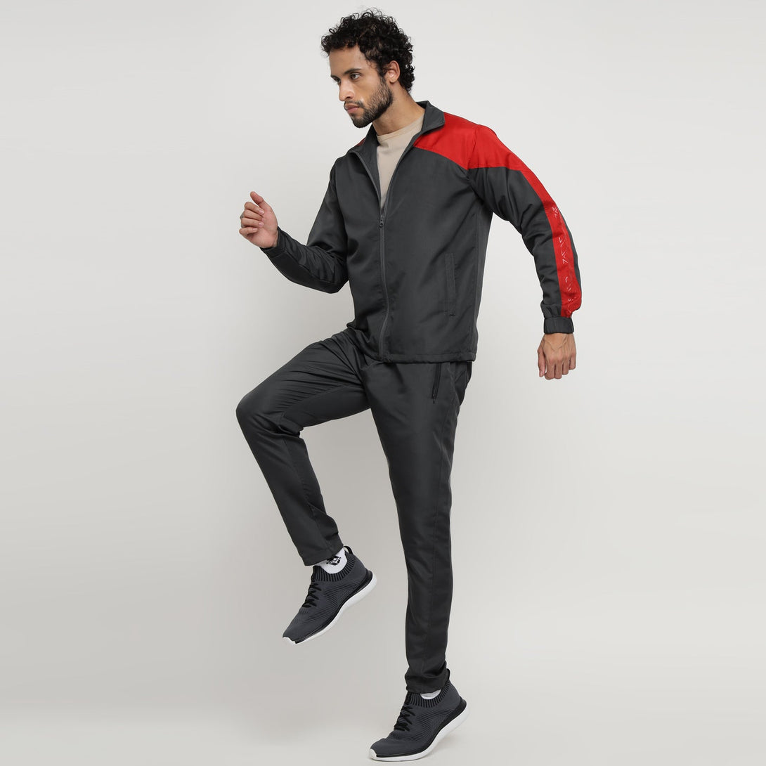 Grey/Red