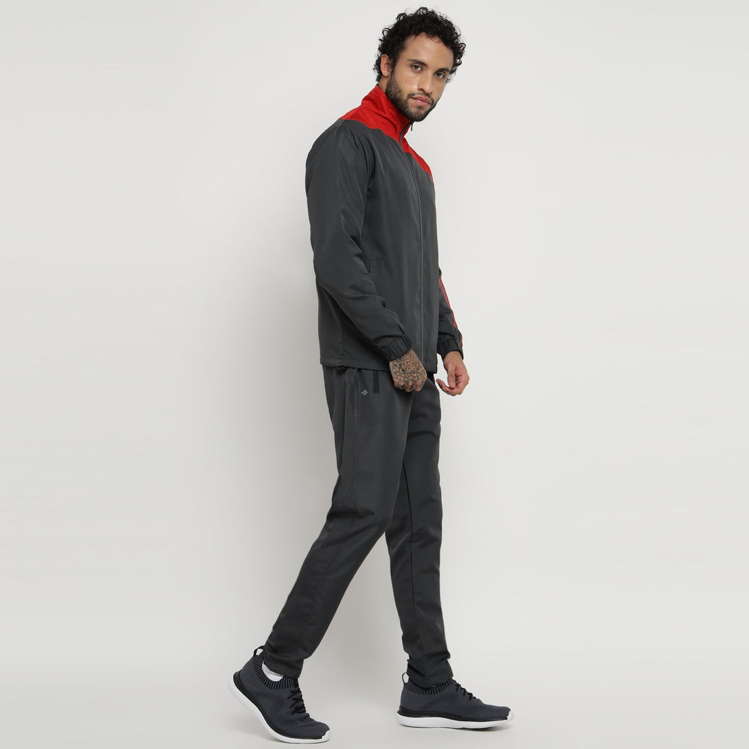 Grey/Red
