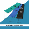 Variable Resistance Exercise Bands (Pack Of 3) - Strong