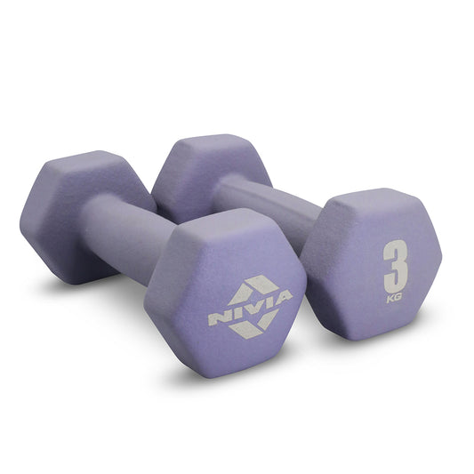 Nivia 3KG Fitness Dumbbell - Pair