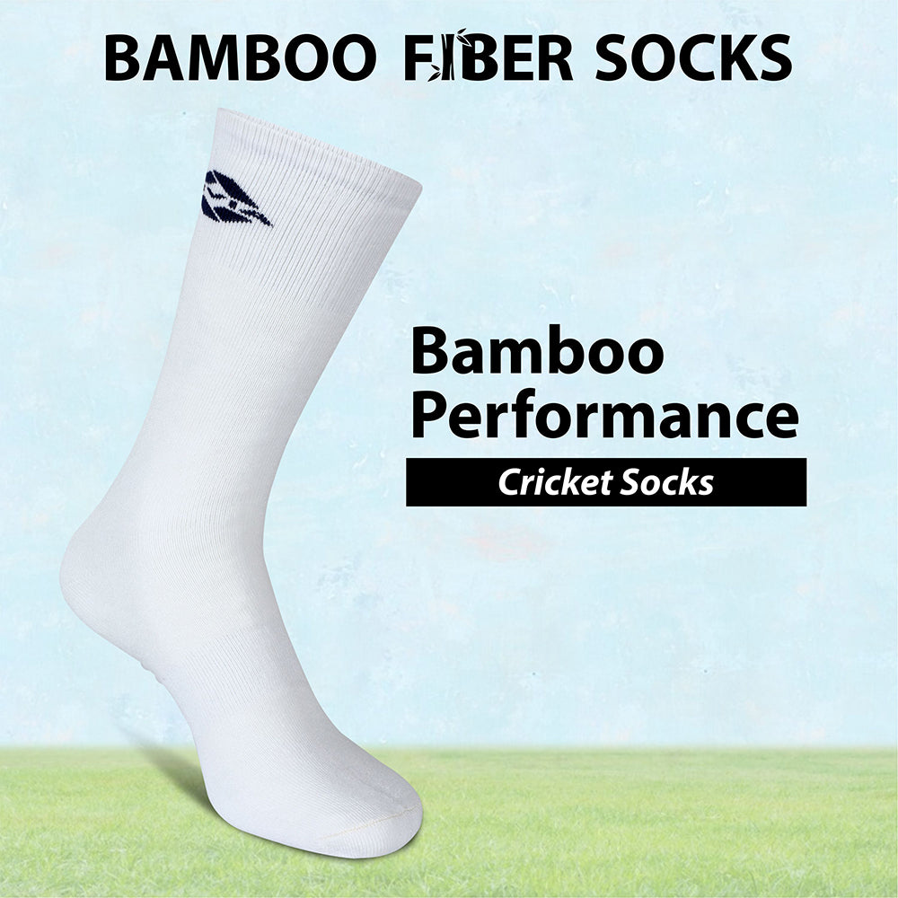 Nivia Cricket Bamboo Performance Socks Full Calf