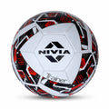 NIVIA TRAINER, Training Ball, 32 Panels, Durable Rubber Cover Machine Stiched with Smooth Surface Matt, Butyl ThreadwoundedBladder, Training Ball Standard, Made for Practice Sessions , to Play on Both Natural and Artificial grass