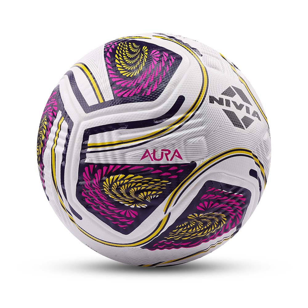 Aura Match Football - Match ball of Indian Super League 2026, Size - 5