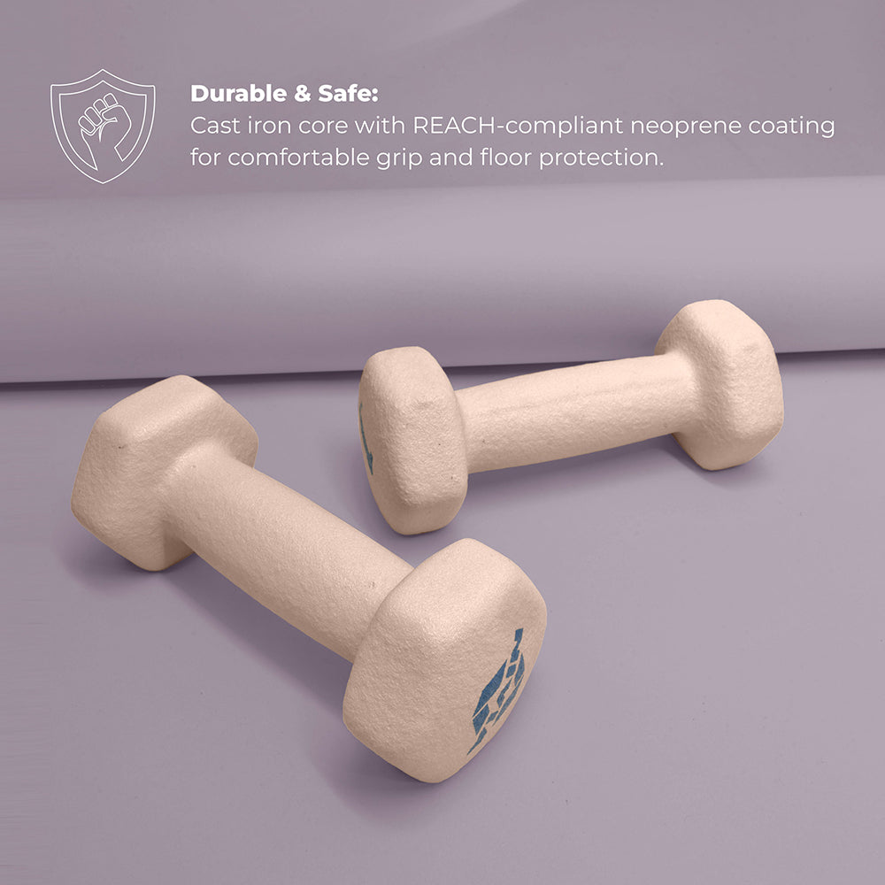 Nivia 1KG Fitness Dumbbell - Pair