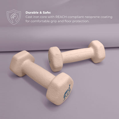 Nivia 1KG Fitness Dumbbell - Pair