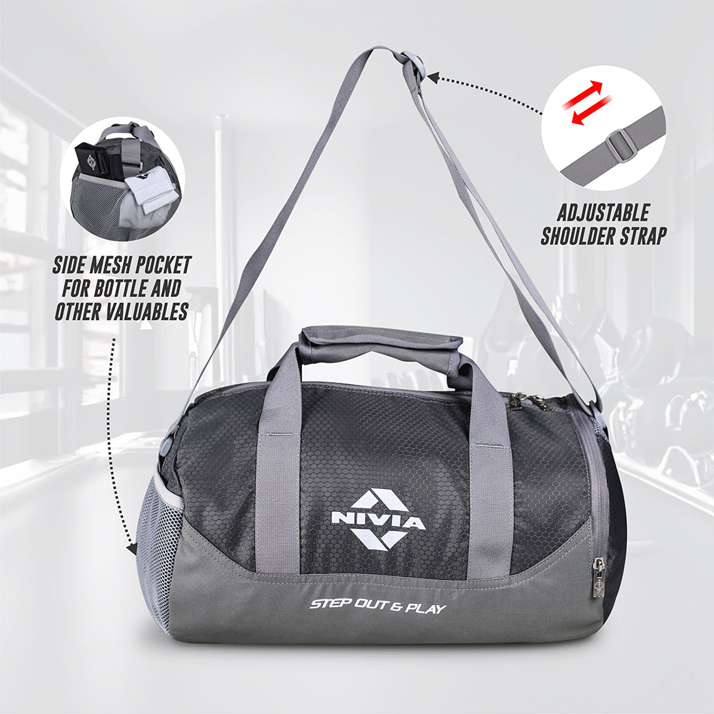 Nivia Beast Gym Bag-4