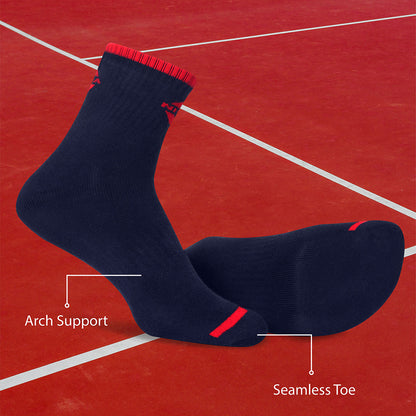 No Sweat Court Socks (Single Pair)
