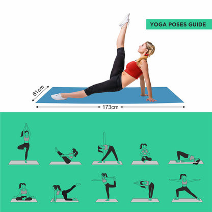 Nivia Yoga Mat Pvc Single Layer