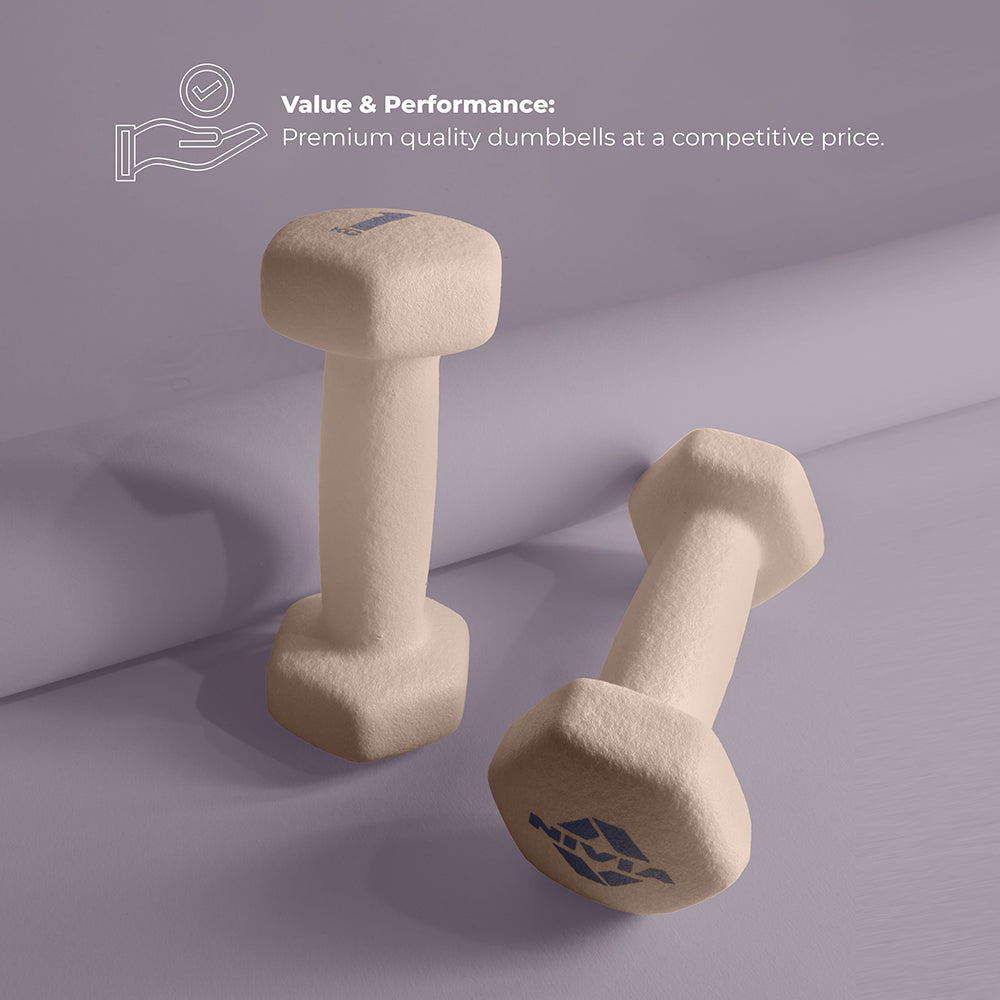 Nivia 1KG Fitness Dumbbell - Pair