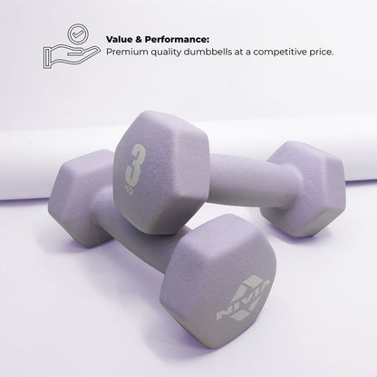 Nivia 3KG Fitness Dumbbell - Pair