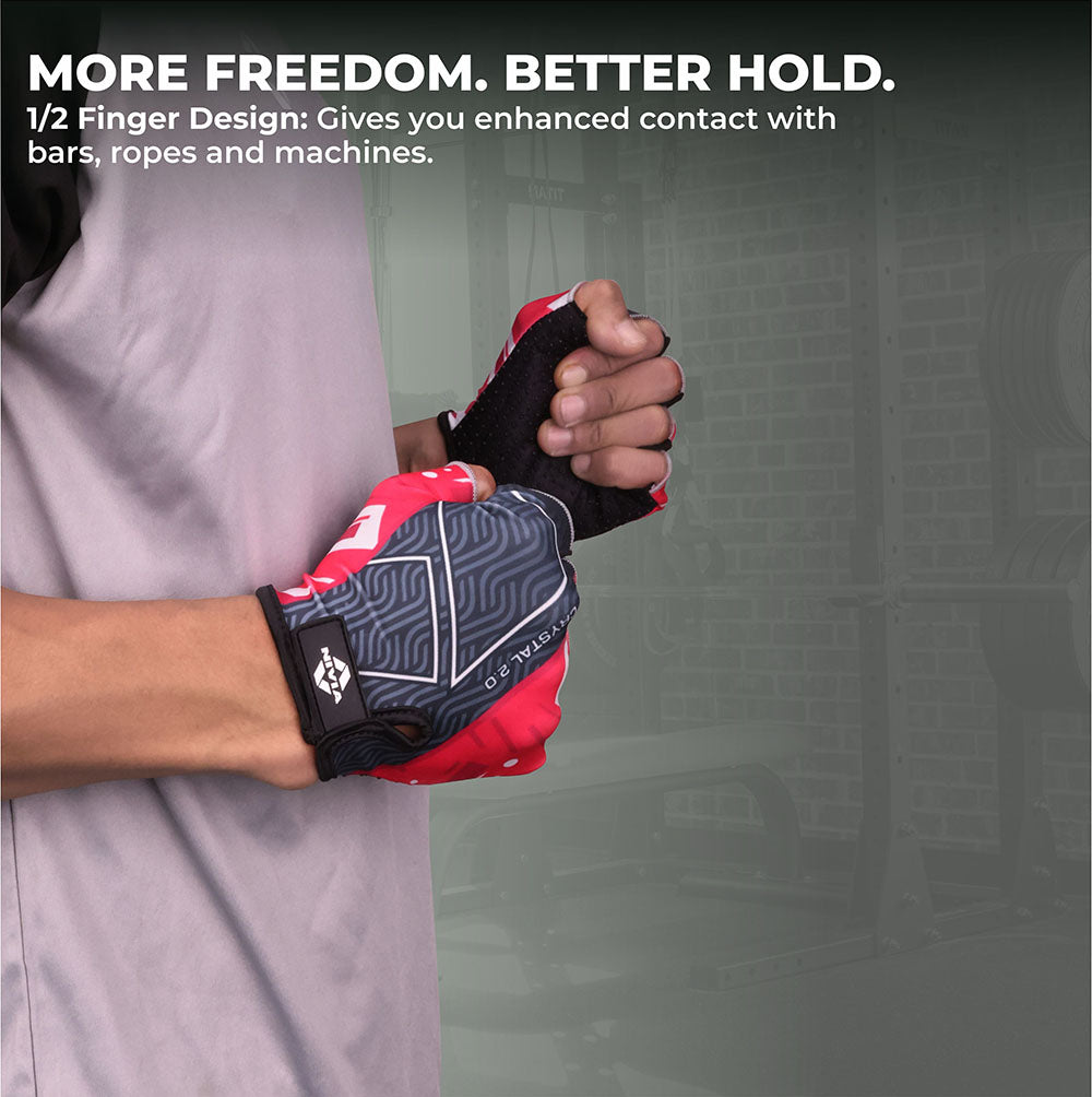 Crystal 2.0 Gym Gloves