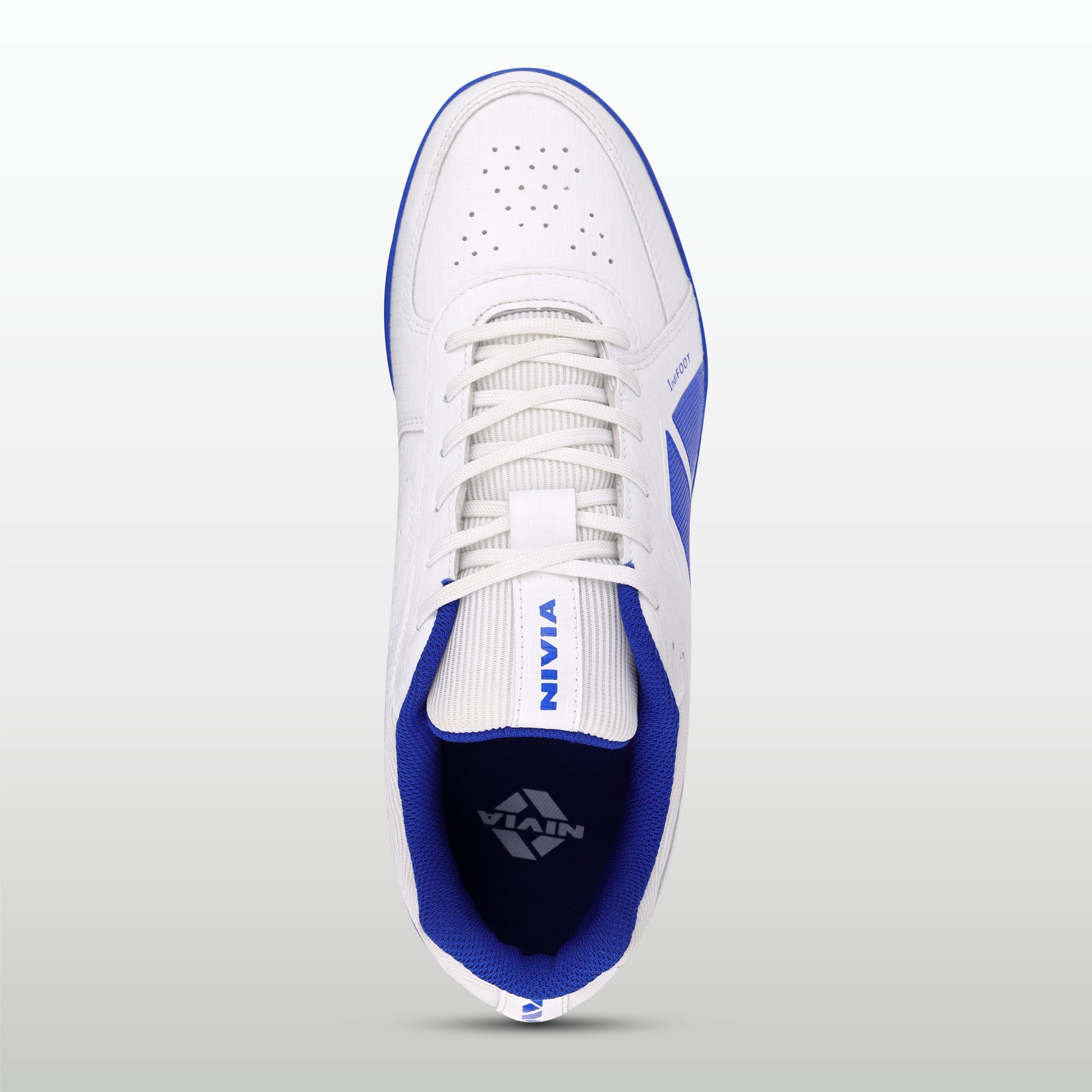 white/blue