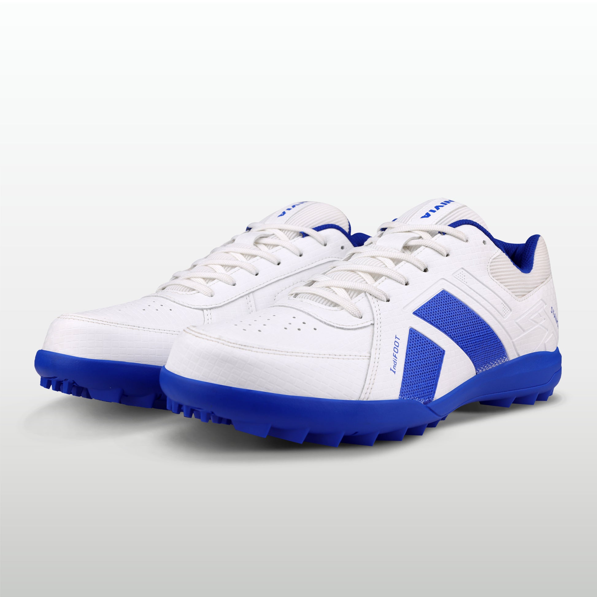 white/blue