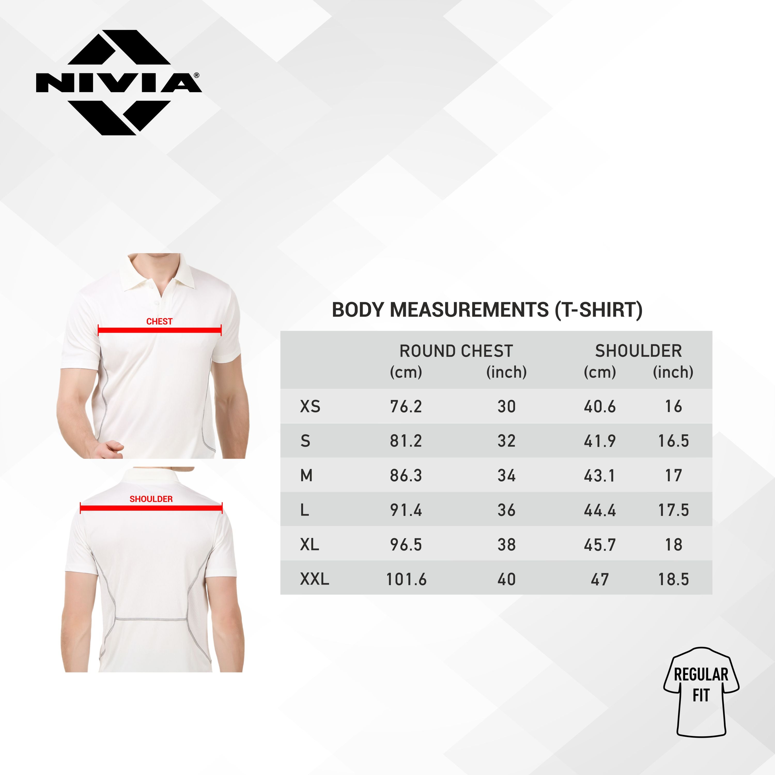 Nivia Crick 1000 Half Sleeve Jersey