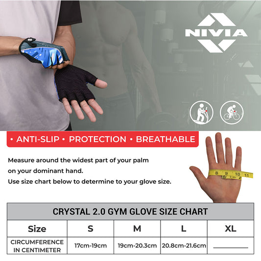 Crystal 2.0 Gym Gloves