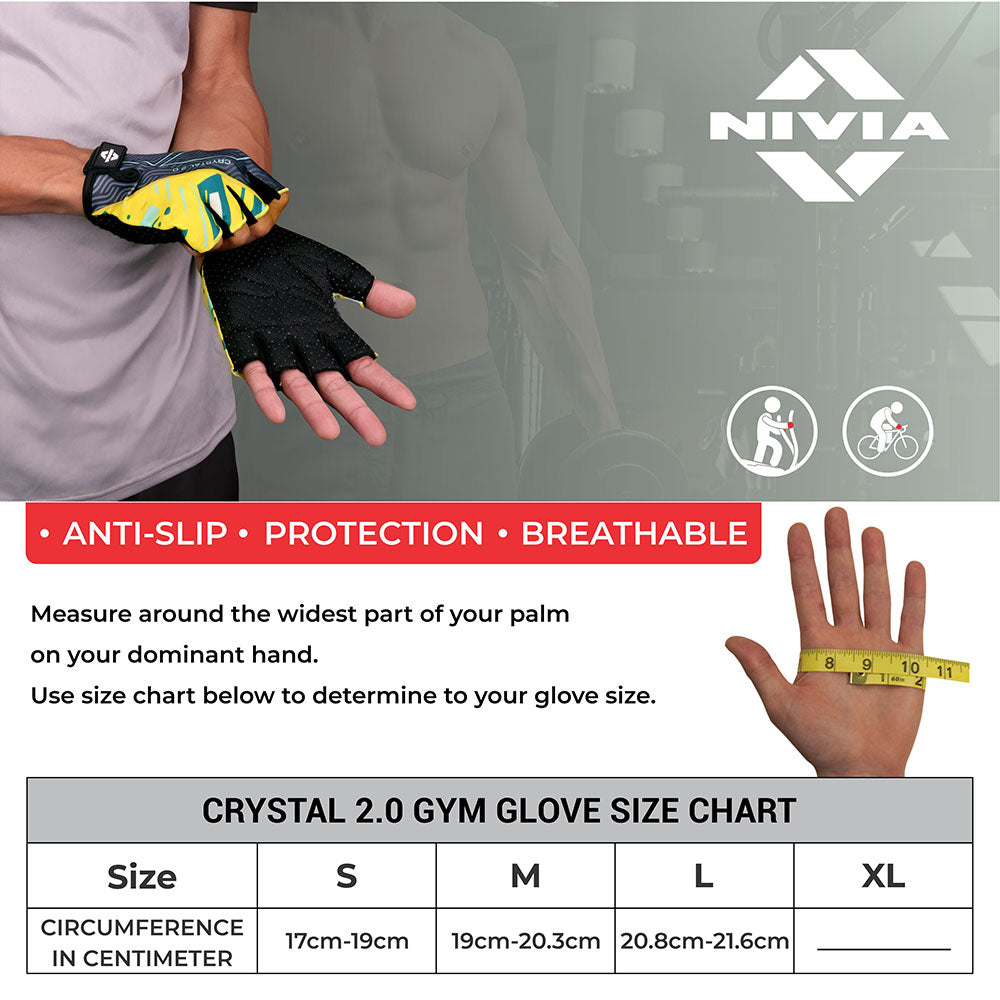 Crystal 2.0 Gym Gloves