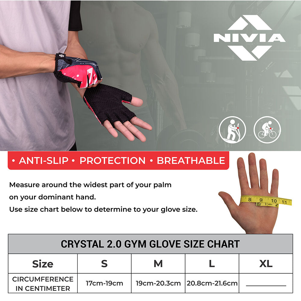 Crystal 2.0 Gym Gloves