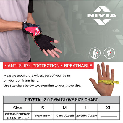 Crystal 2.0 Gym Gloves
