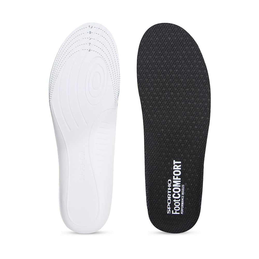 NIVIA Foot Comfort Insole , Insoles , For Cushioning & Comfort Available in Adult (UK 6-11) – EU 39-46 & Black Color , Used for Foot Care