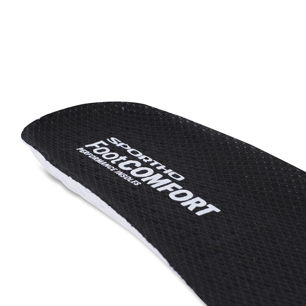 NIVIA Foot Comfort Insole , Insoles , For Cushioning & Comfort Available in Adult (UK 6-11) – EU 39-46 & Black Color , Used for Foot Care