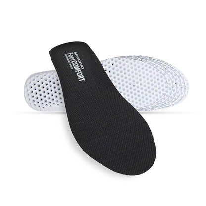 NIVIA Foot Comfort Insole , Insoles , For Cushioning & Comfort Available in Adult (UK 6-11) – EU 39-46 & Black Color , Used for Foot Care