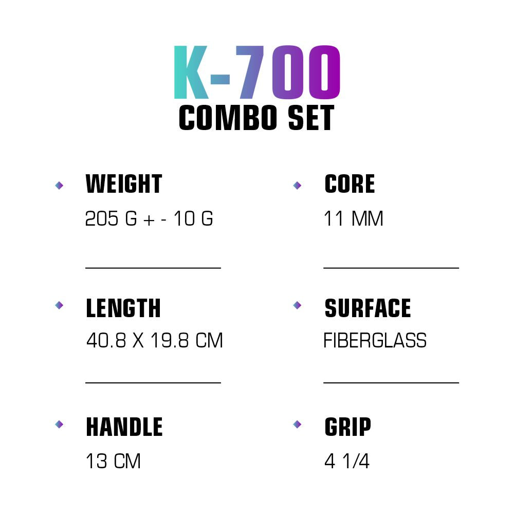 K-700 Pickleball Combo Set