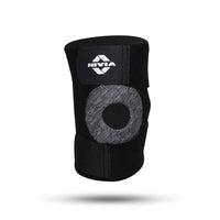 NIVIA  Basic Patella Knee Support With Adjustable Vecro, Knee Braces & Sleeves, For Pain Relief & Recovery  Available in  S | M | L  | XL & Black Color , Used for Rehabilitation & Recovery