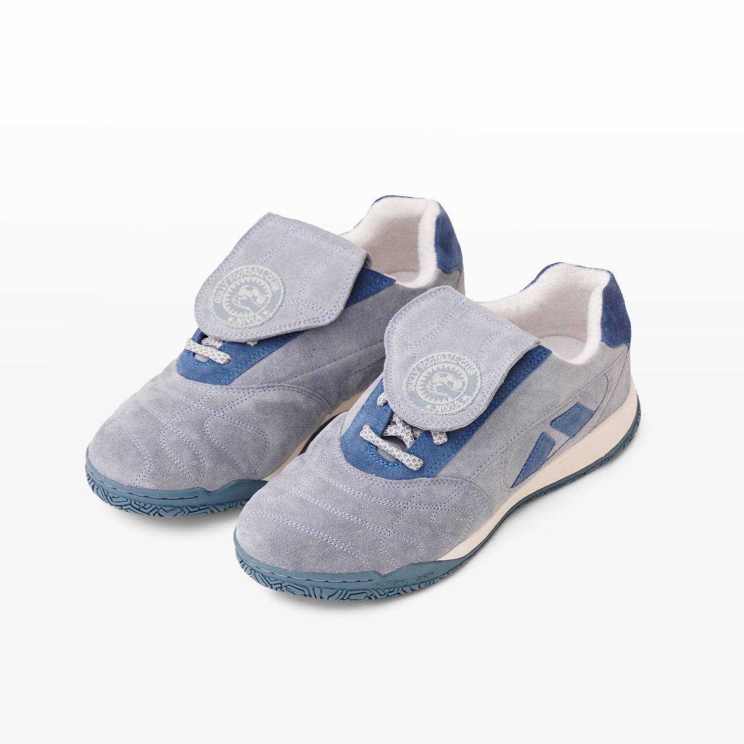 Gully Labs × NIVIA Barefoot Blue Sneakers