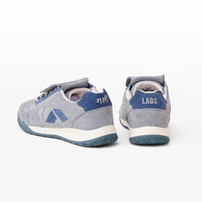Gully Labs × NIVIA Barefoot Blue Sneakers