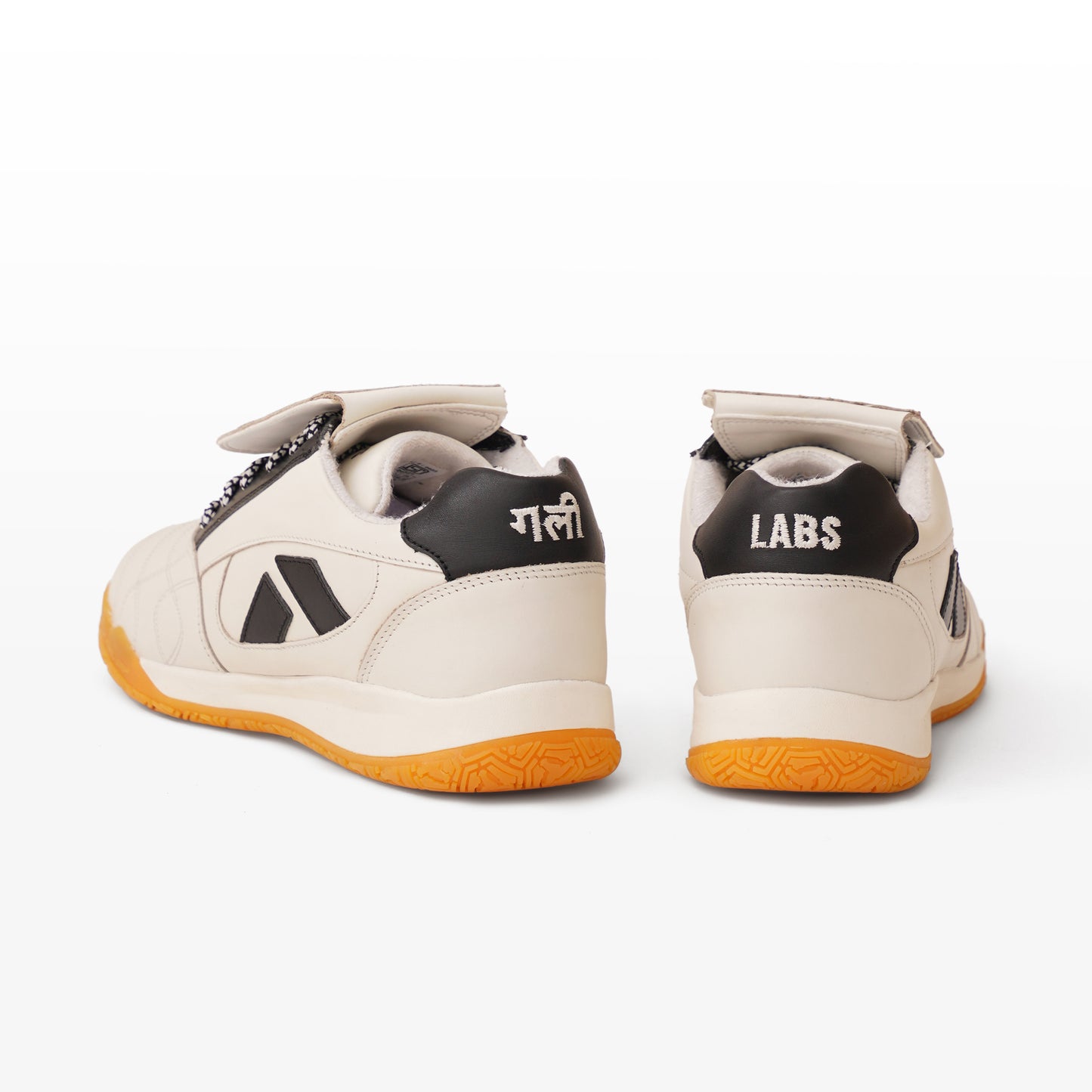 Gully Labs × NIVIA Sova White Sneakers